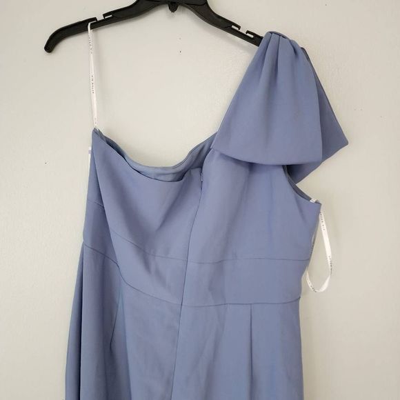 AFTER SIX Bowed One-Shoulder Trumpet Gown - Picture 7 of 9